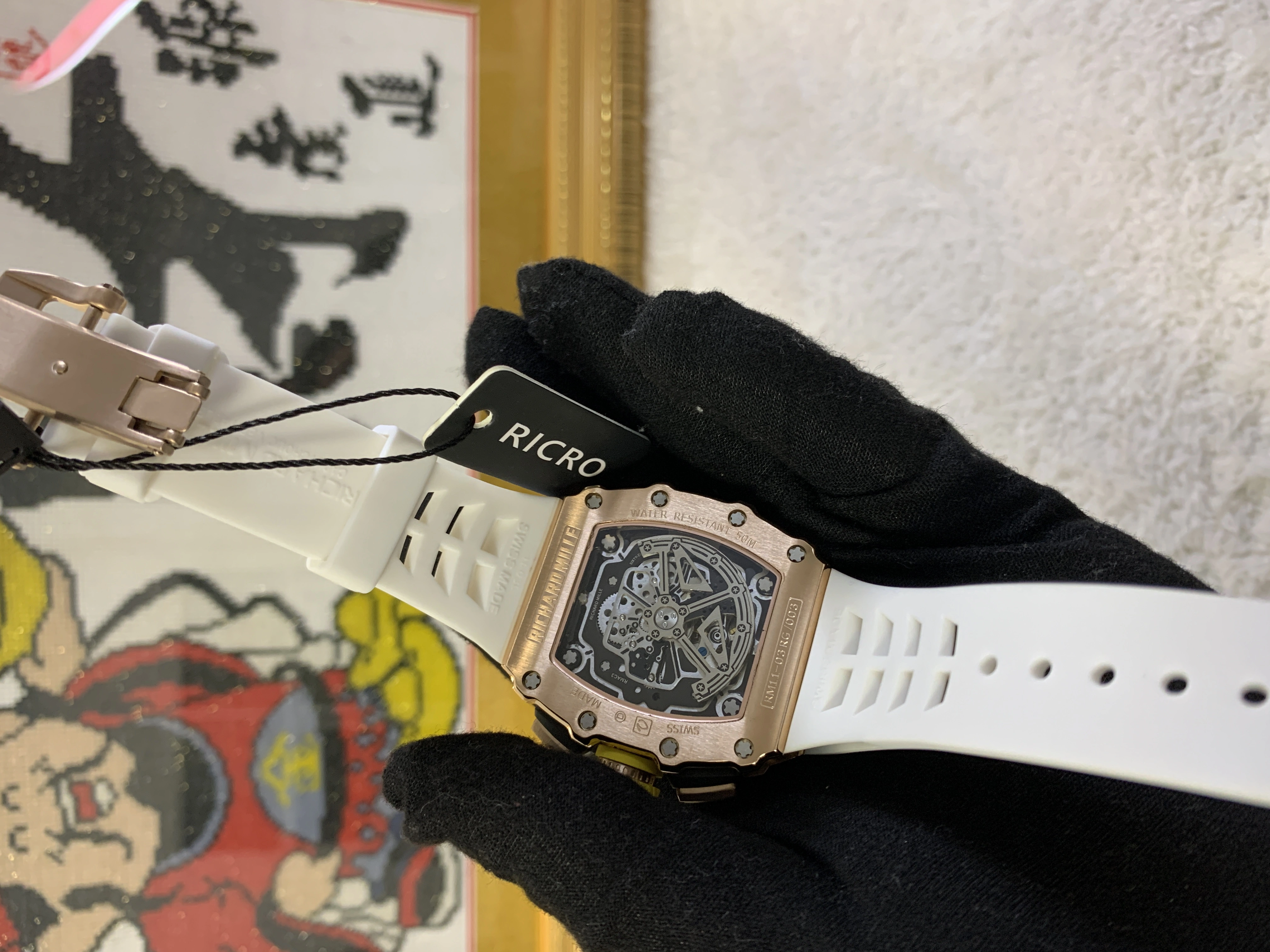 RM Rose Gold Titanium 2020 Complete Chronograph Skeleton SmartChoice 172