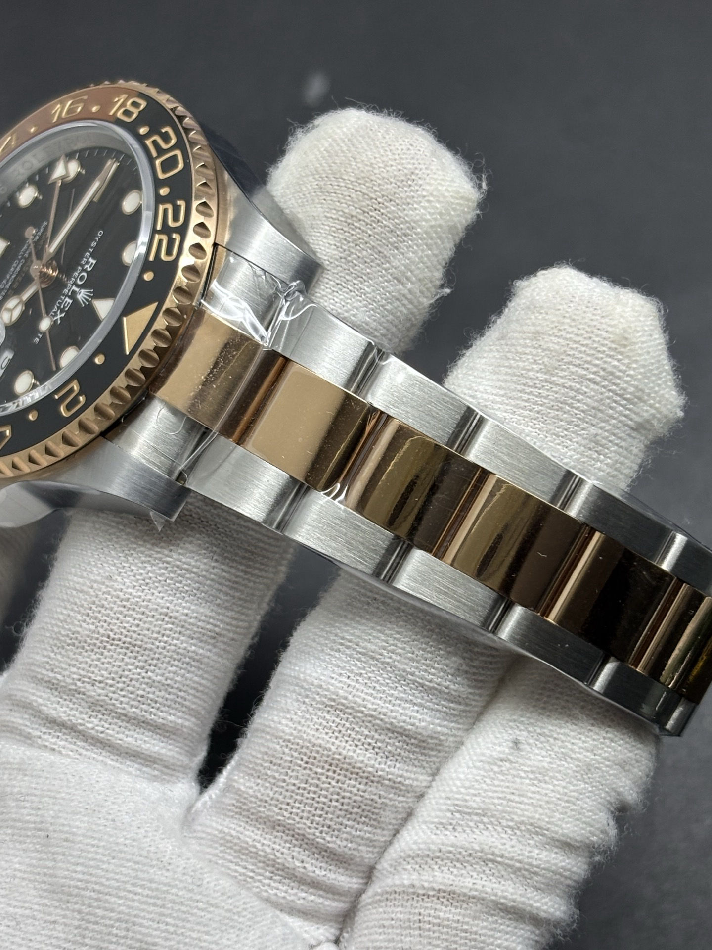 ROOT BEER GMT-MASTER II 40MM ROSE GOLD Thermal 2