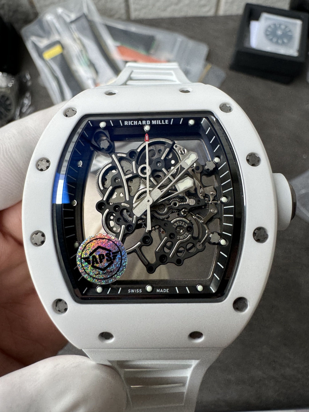 Colorful Richard Mille RM 055 Bubba Watson Manual Winding 175