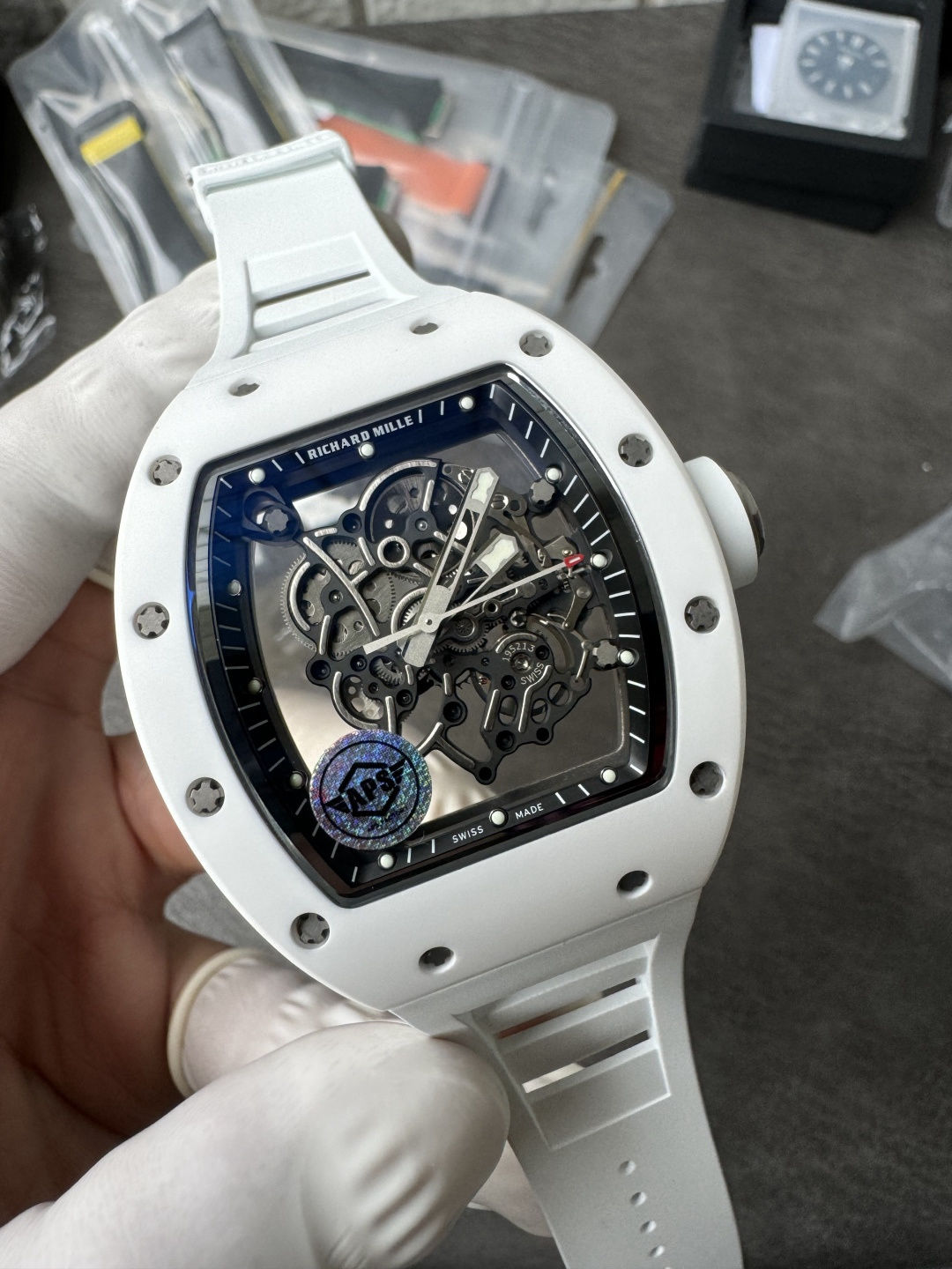 Colorful Richard Mille RM 055 Bubba Watson Manual Winding 175