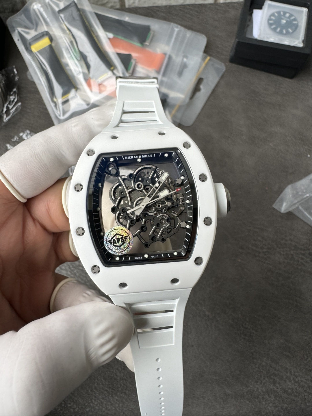 Colorful Richard Mille RM 055 Bubba Watson Manual Winding 175