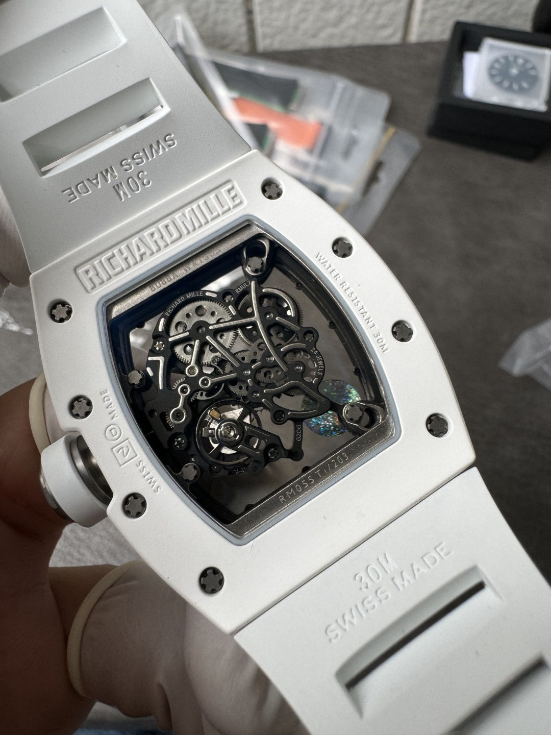 Colorful Richard Mille RM 055 Bubba Watson Manual Winding 175