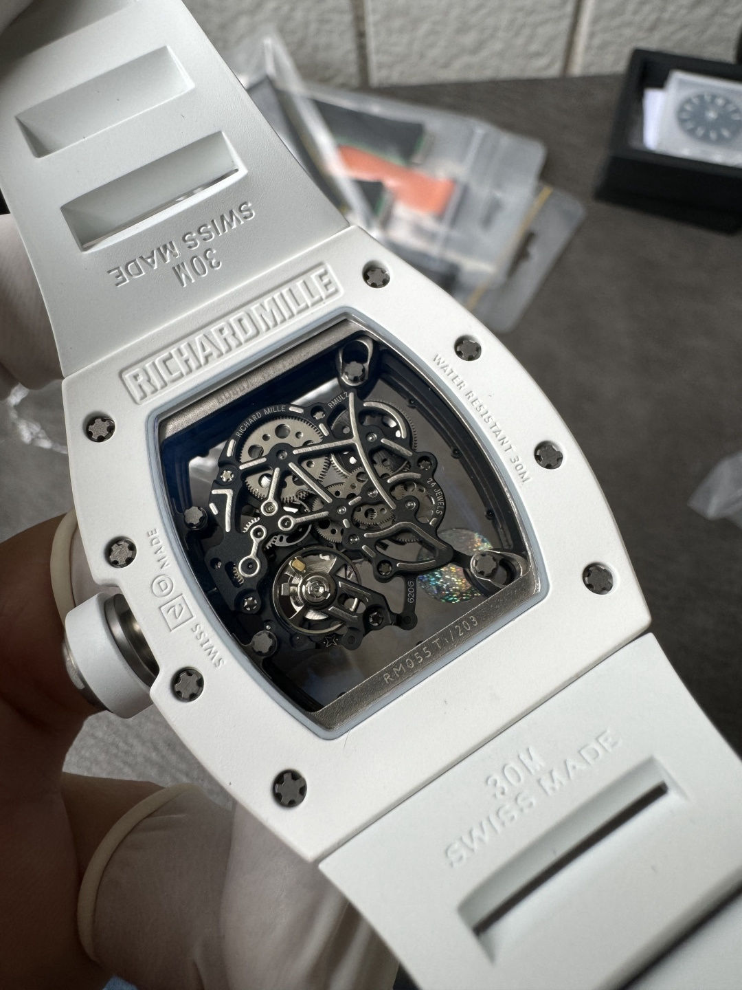 Colorful Richard Mille RM 055 Bubba Watson Manual Winding 175