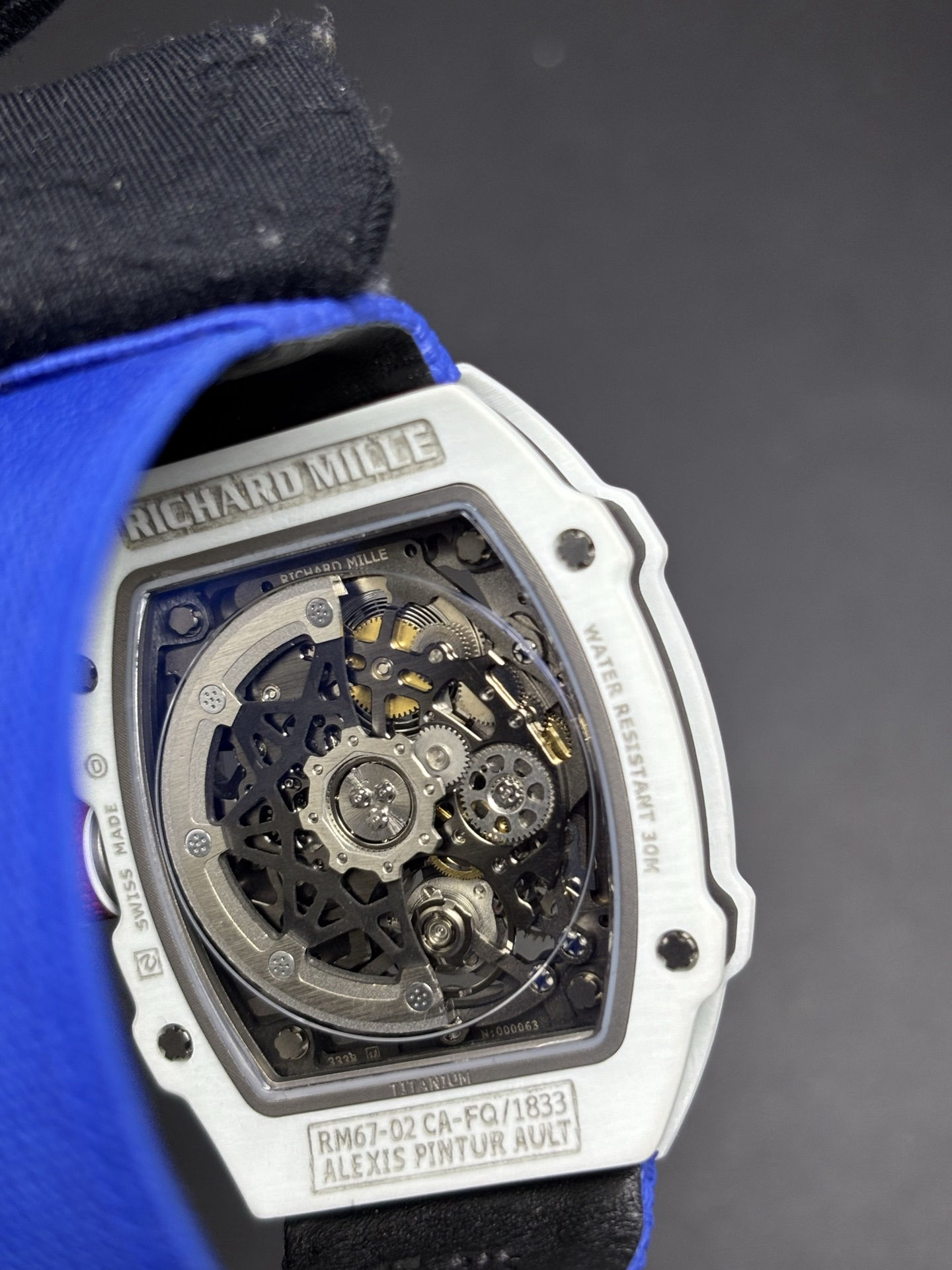 BestValue Richard Mille RM Alexis Pinturault Edition 67-02 Automatic Winding 179