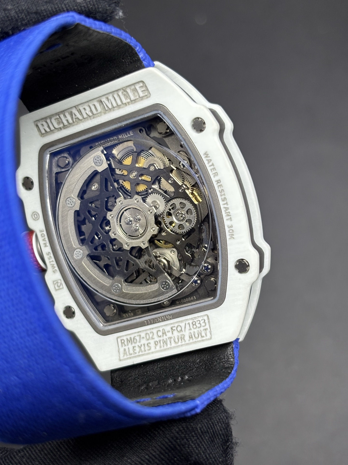 BestValue Richard Mille RM Alexis Pinturault Edition 67-02 Automatic Winding 179
