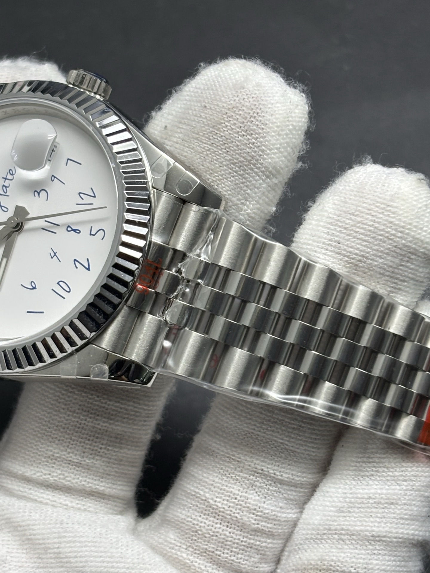 Popular Rolex Datejust 41 Ref 126334 Who Cares I'm Already Late Dial 71
