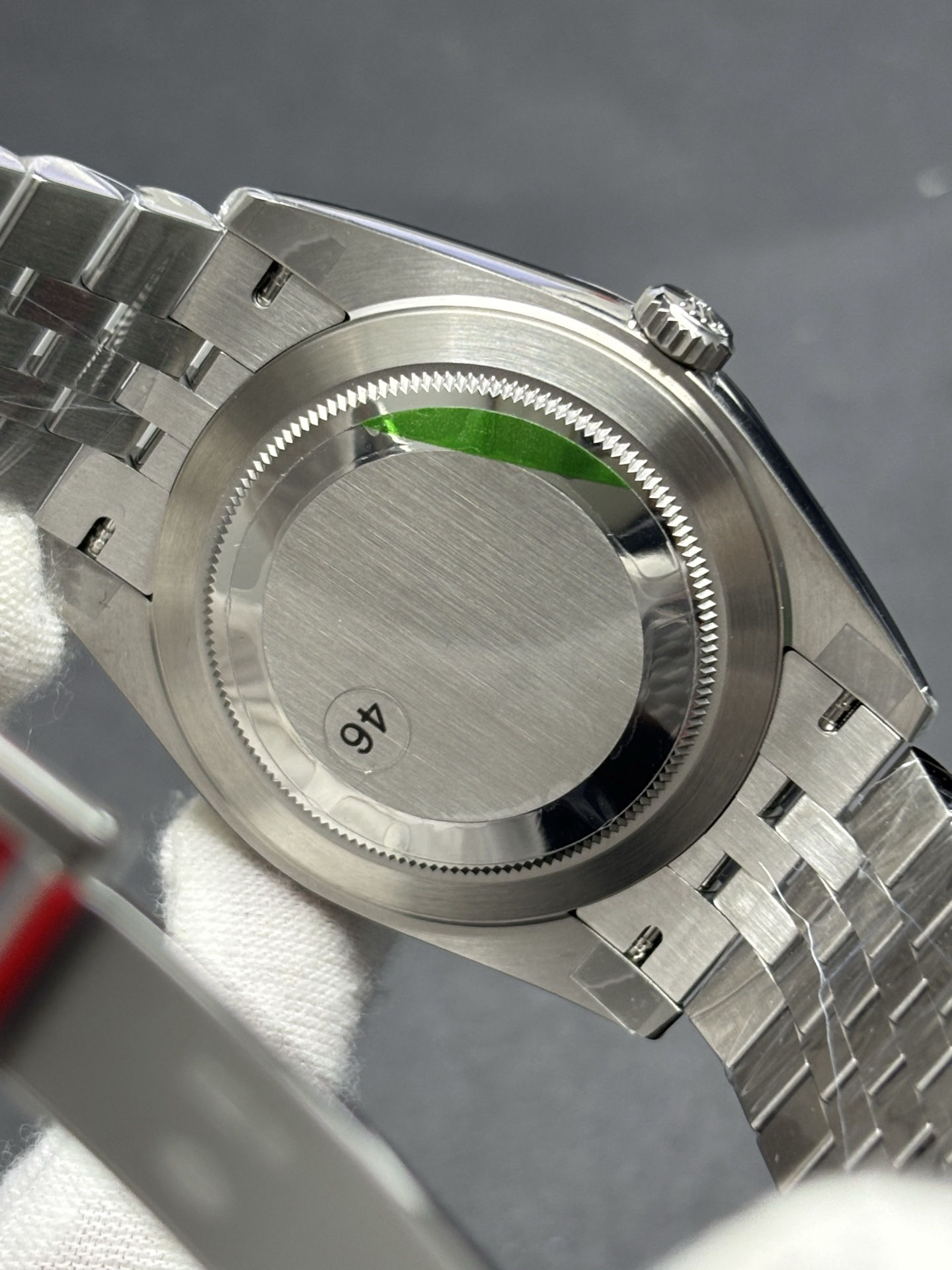 Rolex Datejust 41mm Green Dial Fluted Bezel Sleek 33