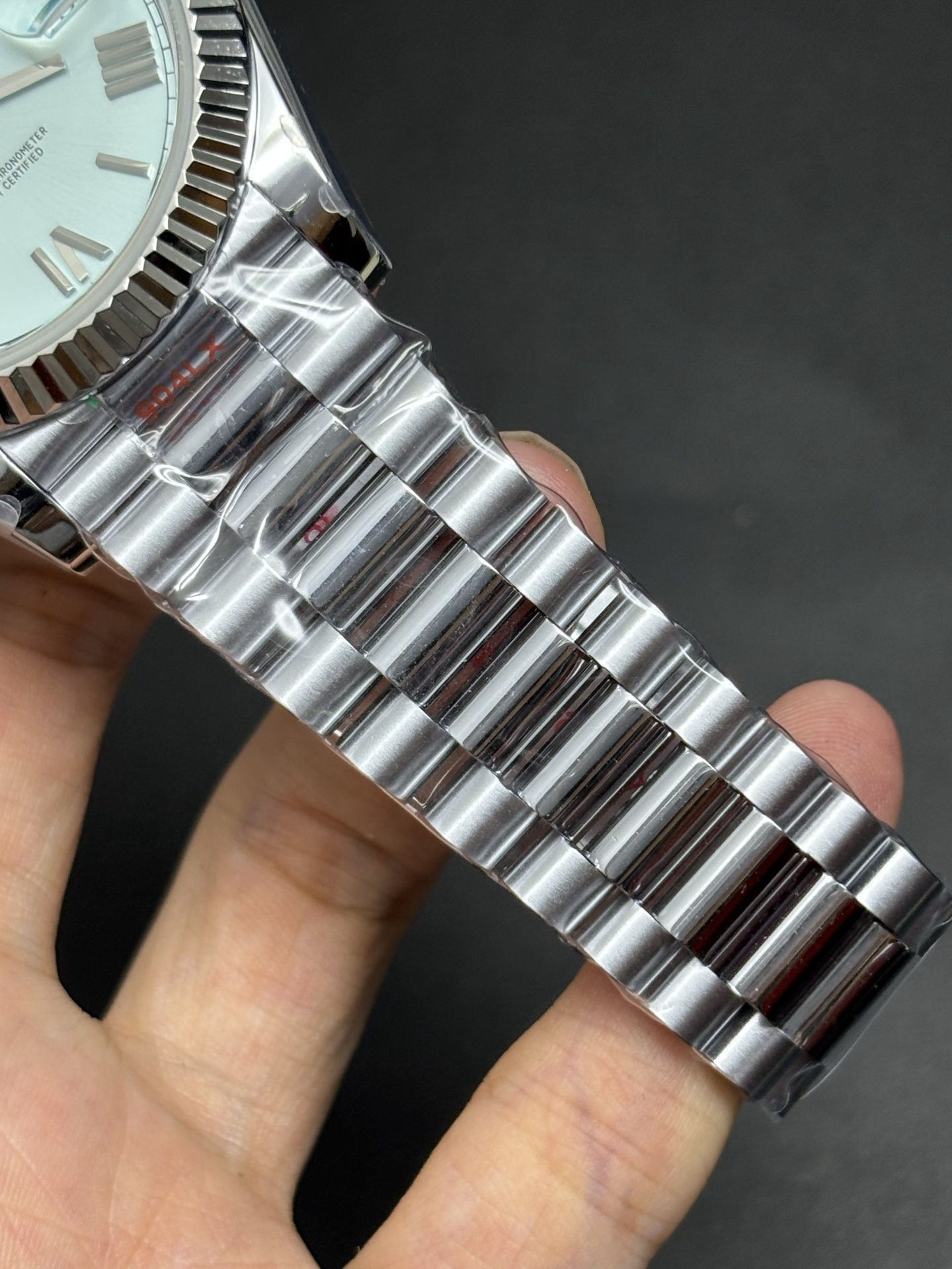 Lightweight Rolex Day-Date 40mm Ice Blue Dial 75