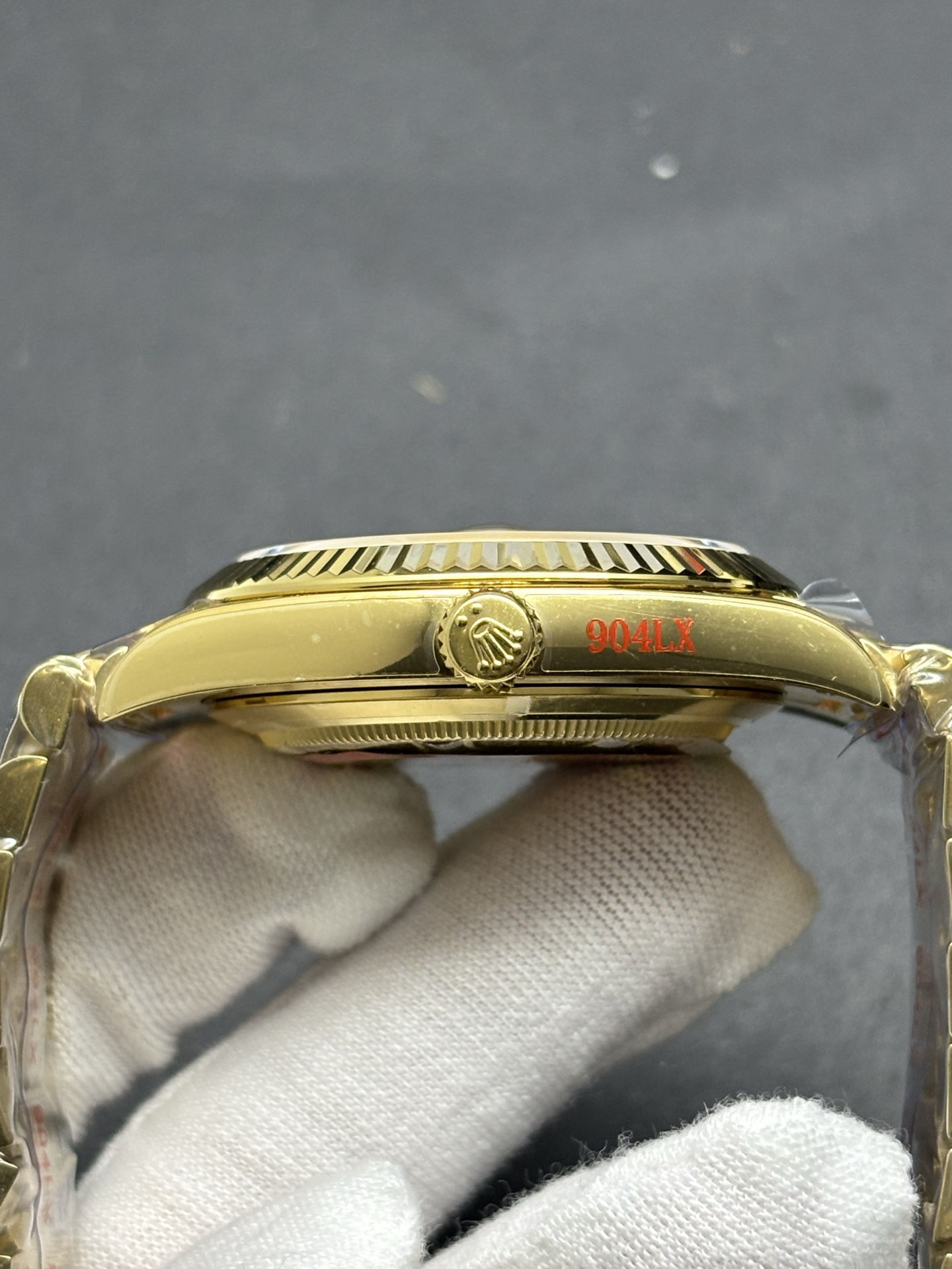 StreetReady Rolex Day-Date 40mm President Watch 18k Yellow Gold Roman Numeral Dial 37