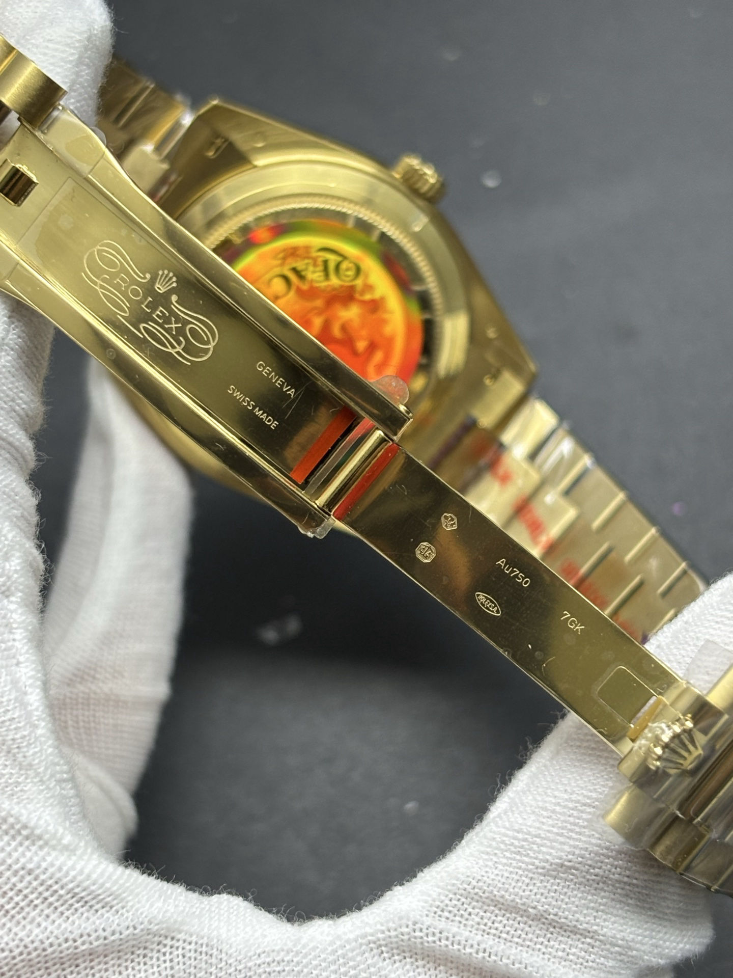StreetReady Rolex Day-Date 40mm President Watch 18k Yellow Gold Roman Numeral Dial 37