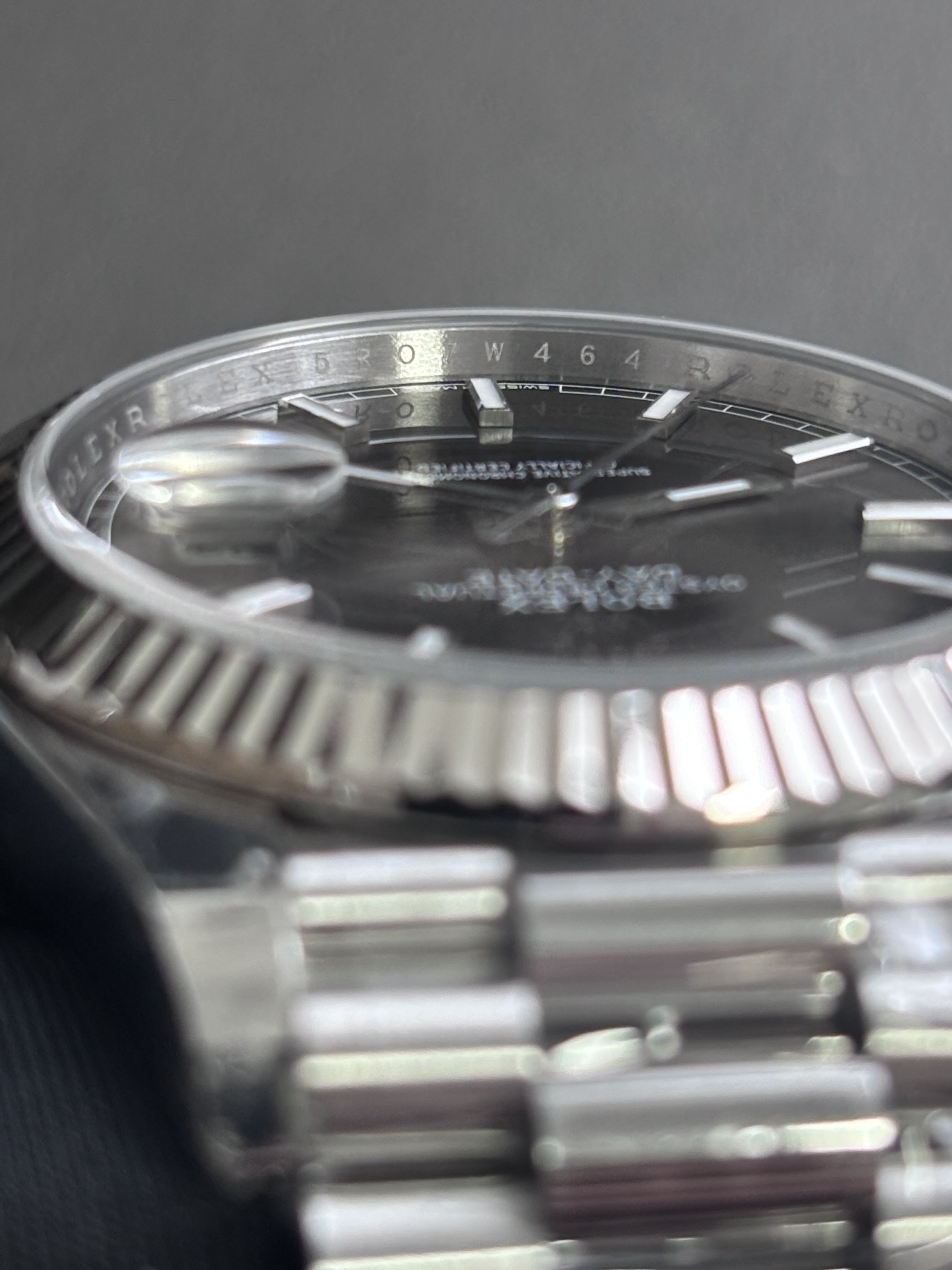 Rolex Day-Date 40mm Ref 228239 Slate Grey Dial EasyCare 69