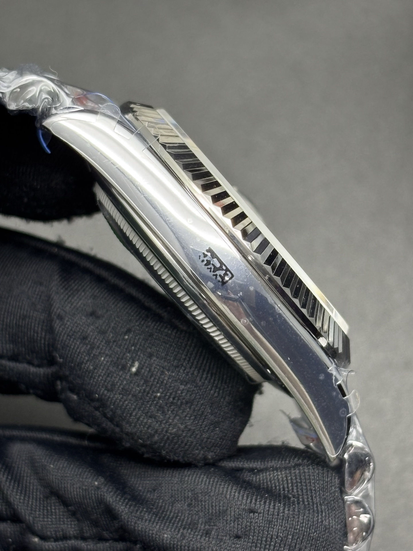 Rolex Day-Date 40mm Silver Dial Baguette Markers ref Trendsetting 68