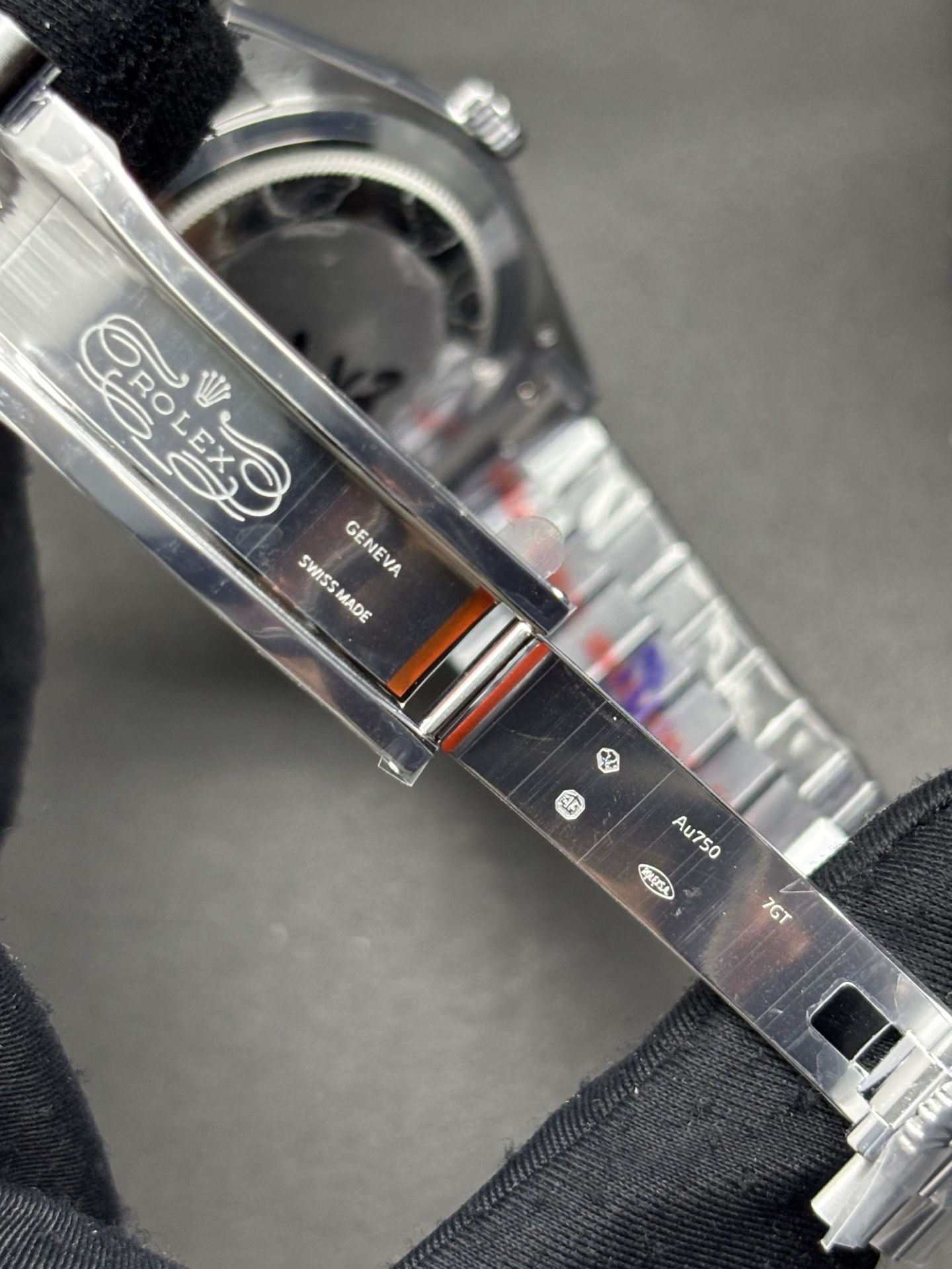 Rolex Day-Date 40mm Silver Dial Baguette Markers ref Trendsetting 68