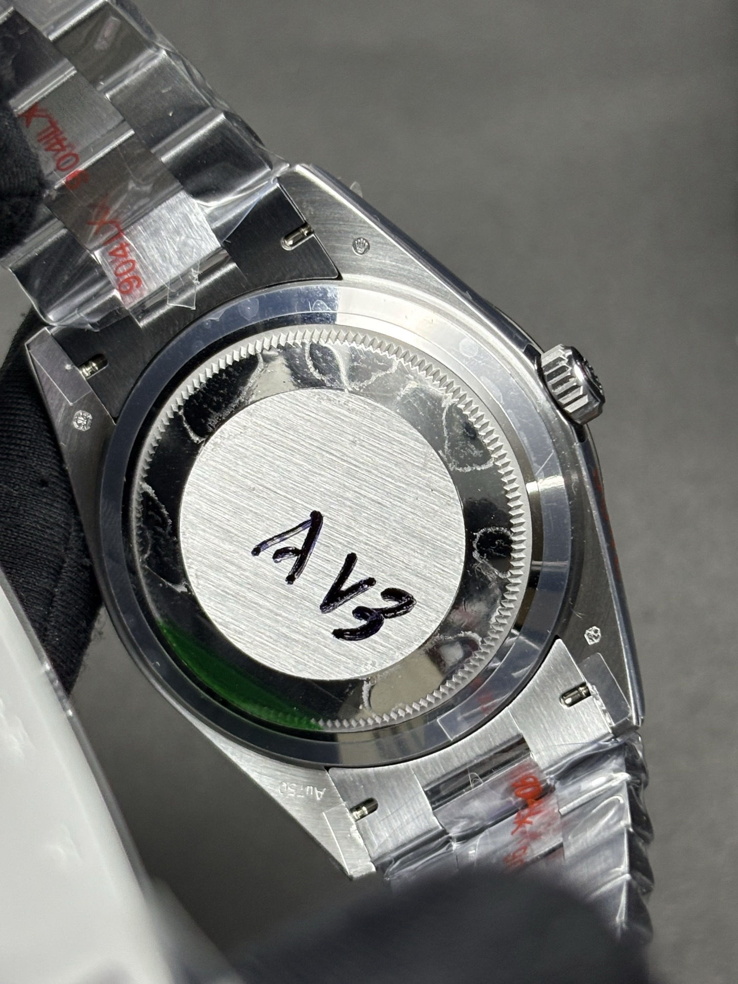 Rolex Day-Date 40mm Silver Dial Baguette Markers ref Trendsetting 68