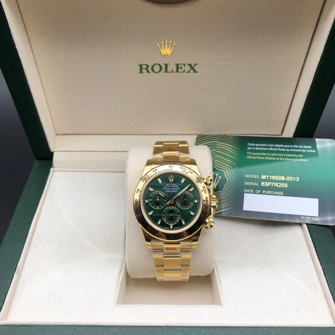 Rolex Daytona Green Dial Cosmograph 40mm - Ref 116508- DailyWear 15