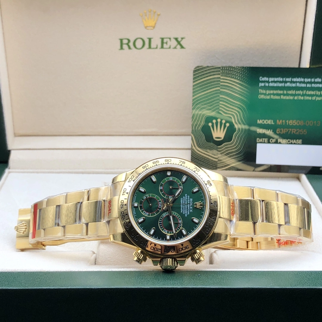 Rolex Daytona Green Dial Cosmograph 40mm - Ref 116508- DailyWear 15