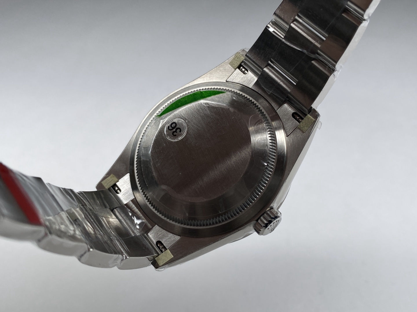 Tailored Rolex Explorer Watch in Oyster steel 40mm 31