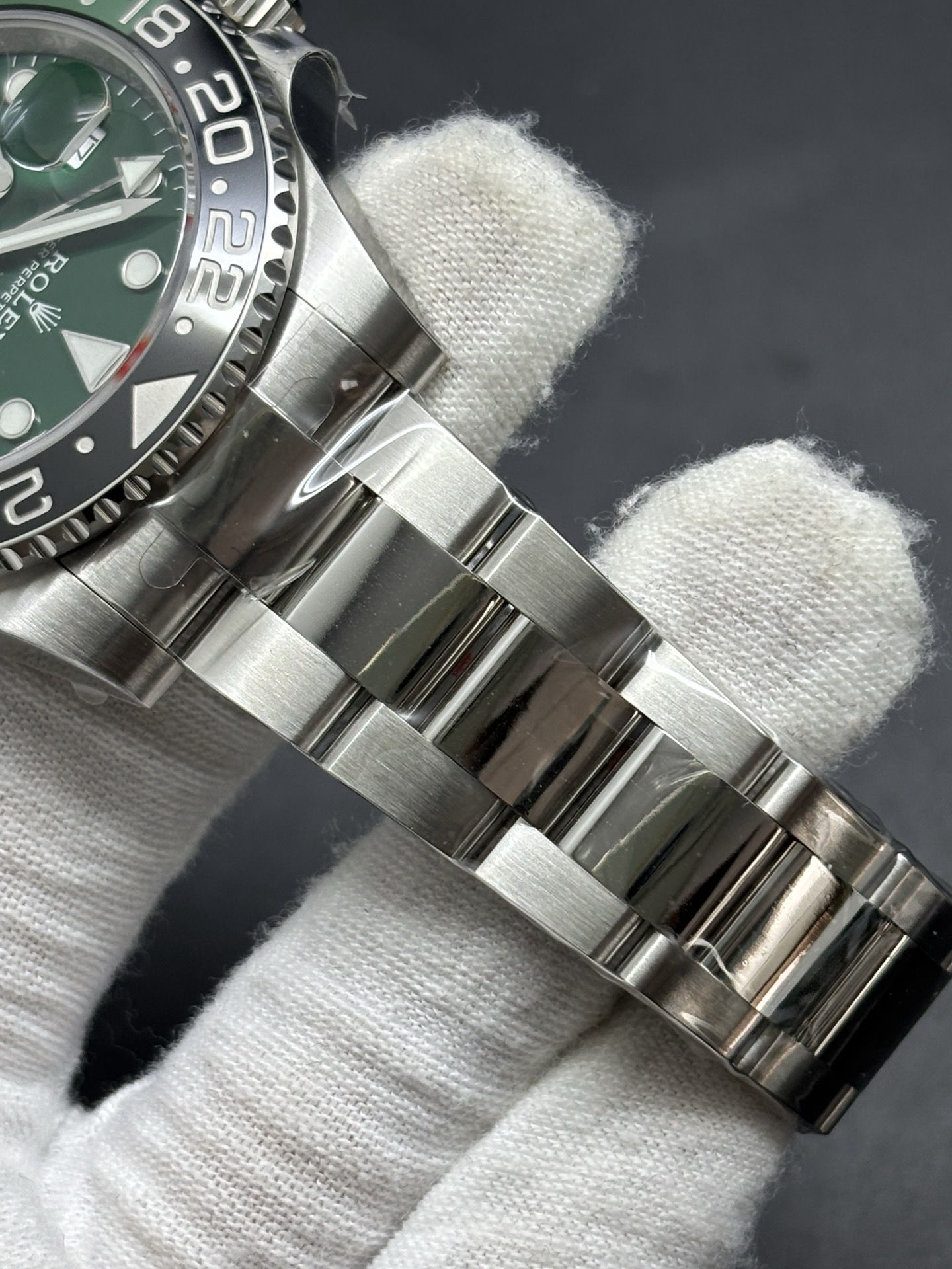 Rolex GMT-Master II Sprite Green Ceramic Bezel Refined 57