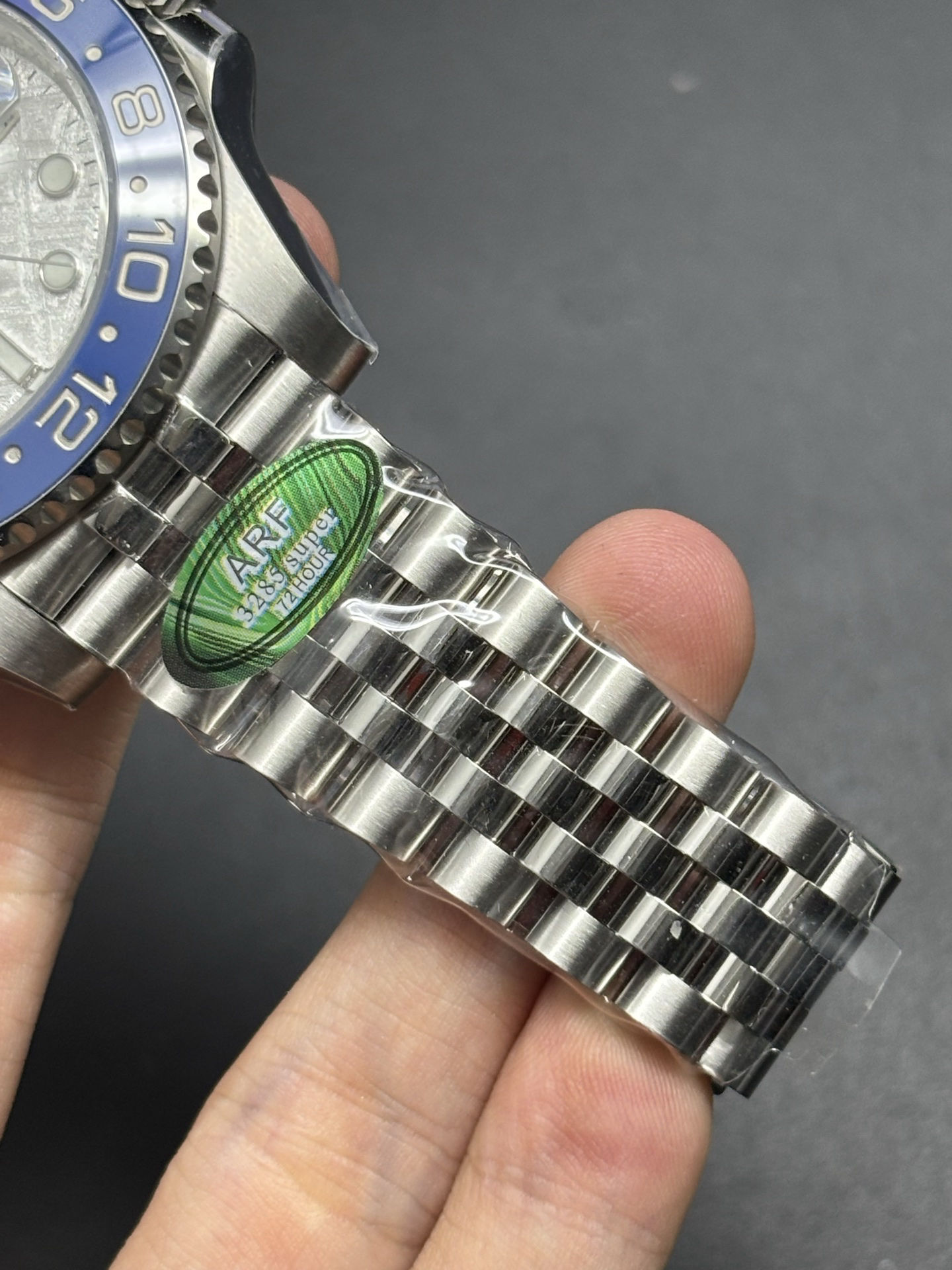 Youthful Rolex GMT-Master II with Meteorite Dial 63