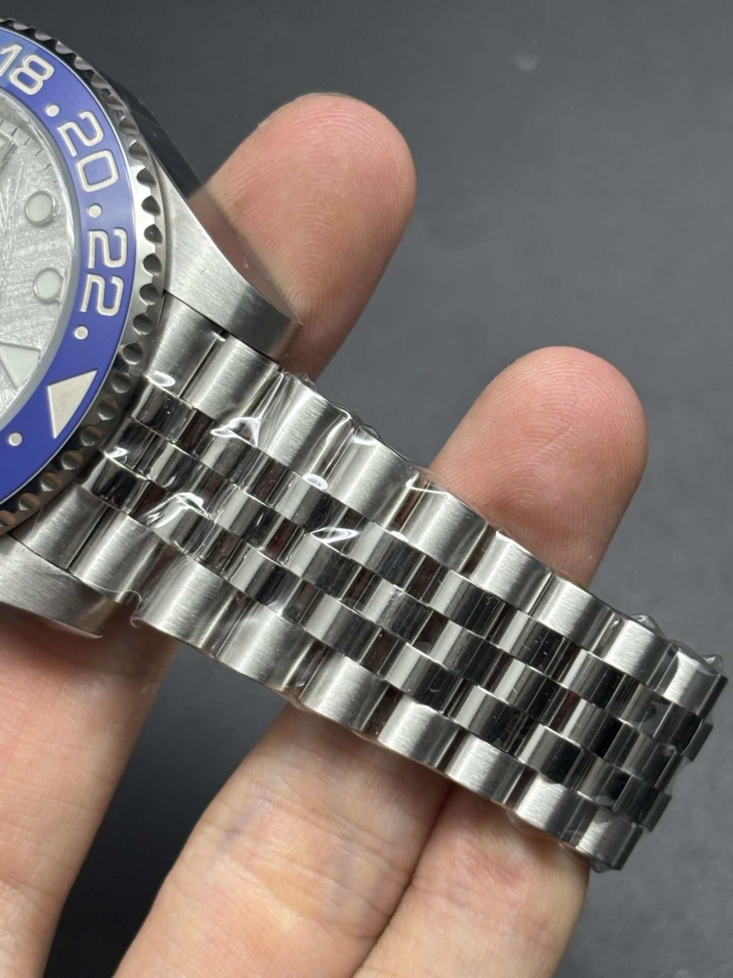 Youthful Rolex GMT-Master II with Meteorite Dial 63