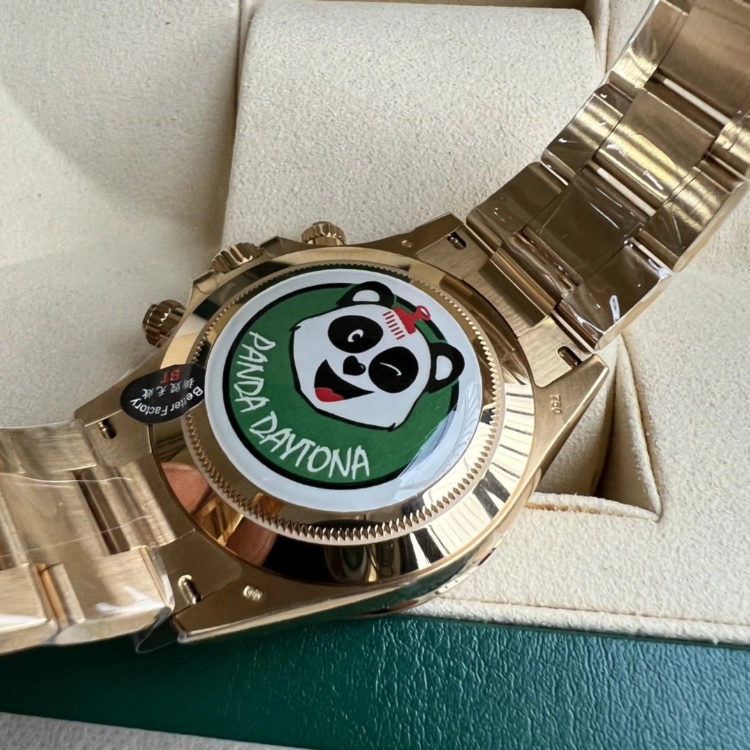 Elegant Rolex Gold Daytona Cosmograph Daytona 40mm Champagne Dial 20