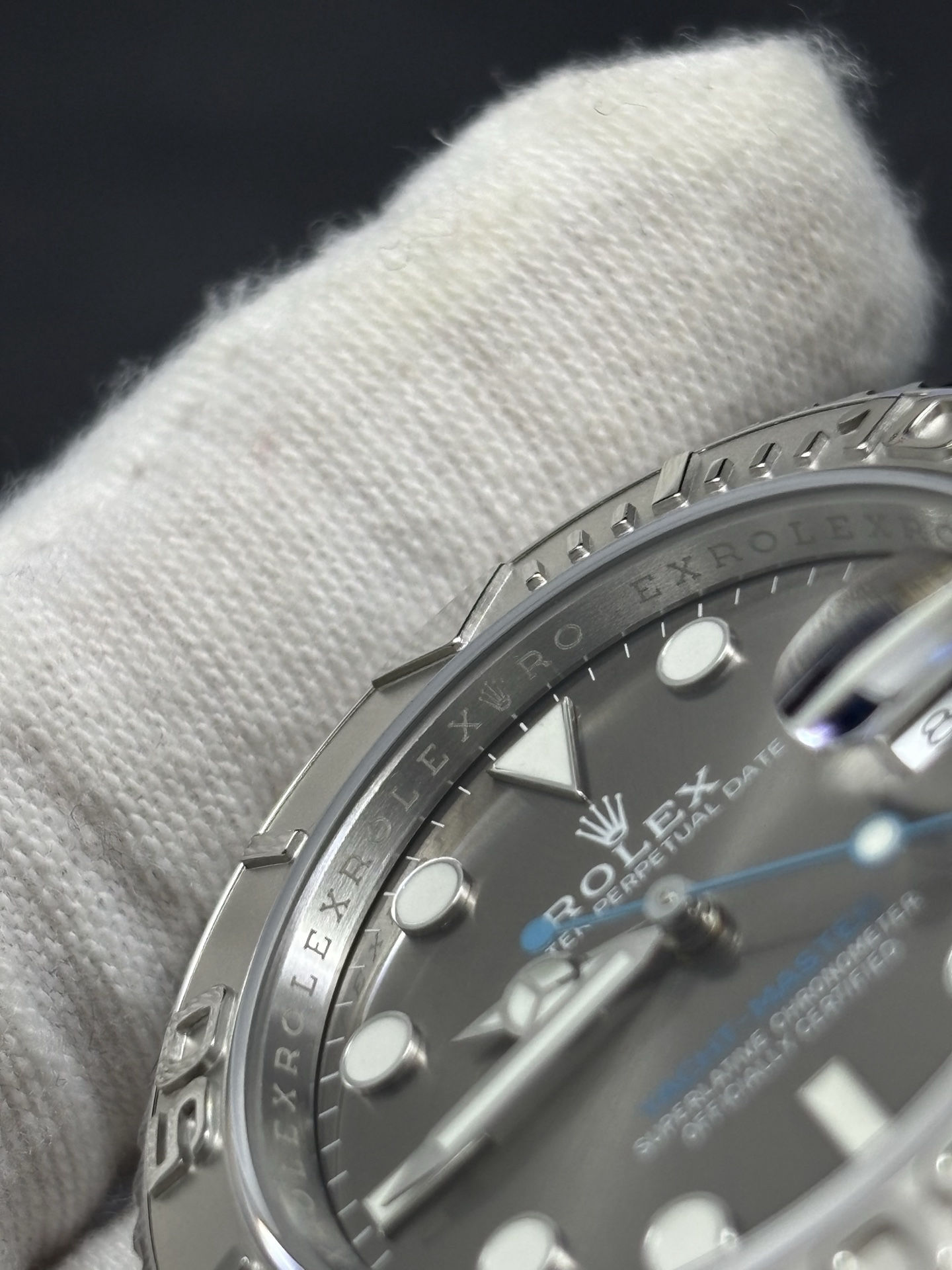 Rolex Oyster Date Yacht-Master 40mm Dark Rhodium Dial Timeless 30
