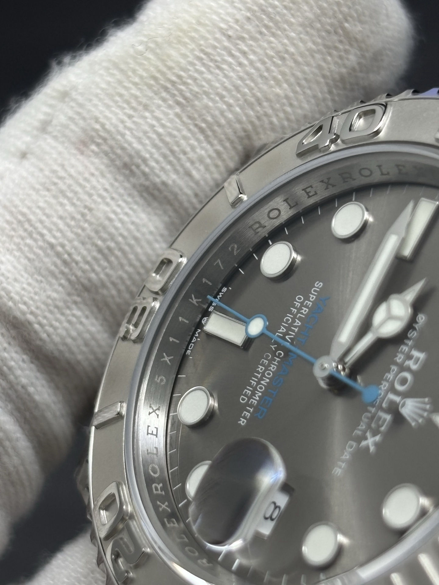 Rolex Oyster Date Yacht-Master 40mm Dark Rhodium Dial Timeless 30