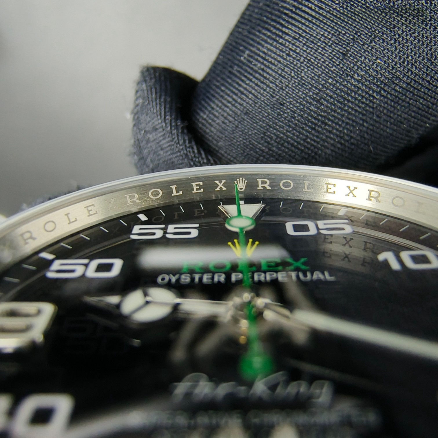 TravelReady Rolex Oyster Perpetual Air King watch in Oystersteel 55