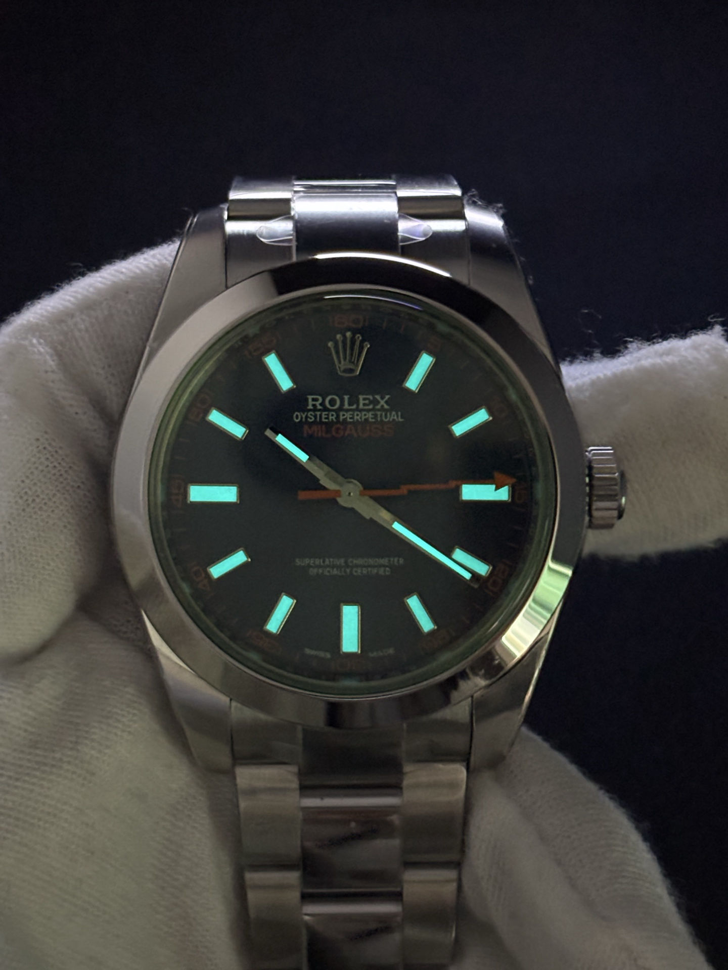 Original Rolex Oyster Perpetual Milgauss 48