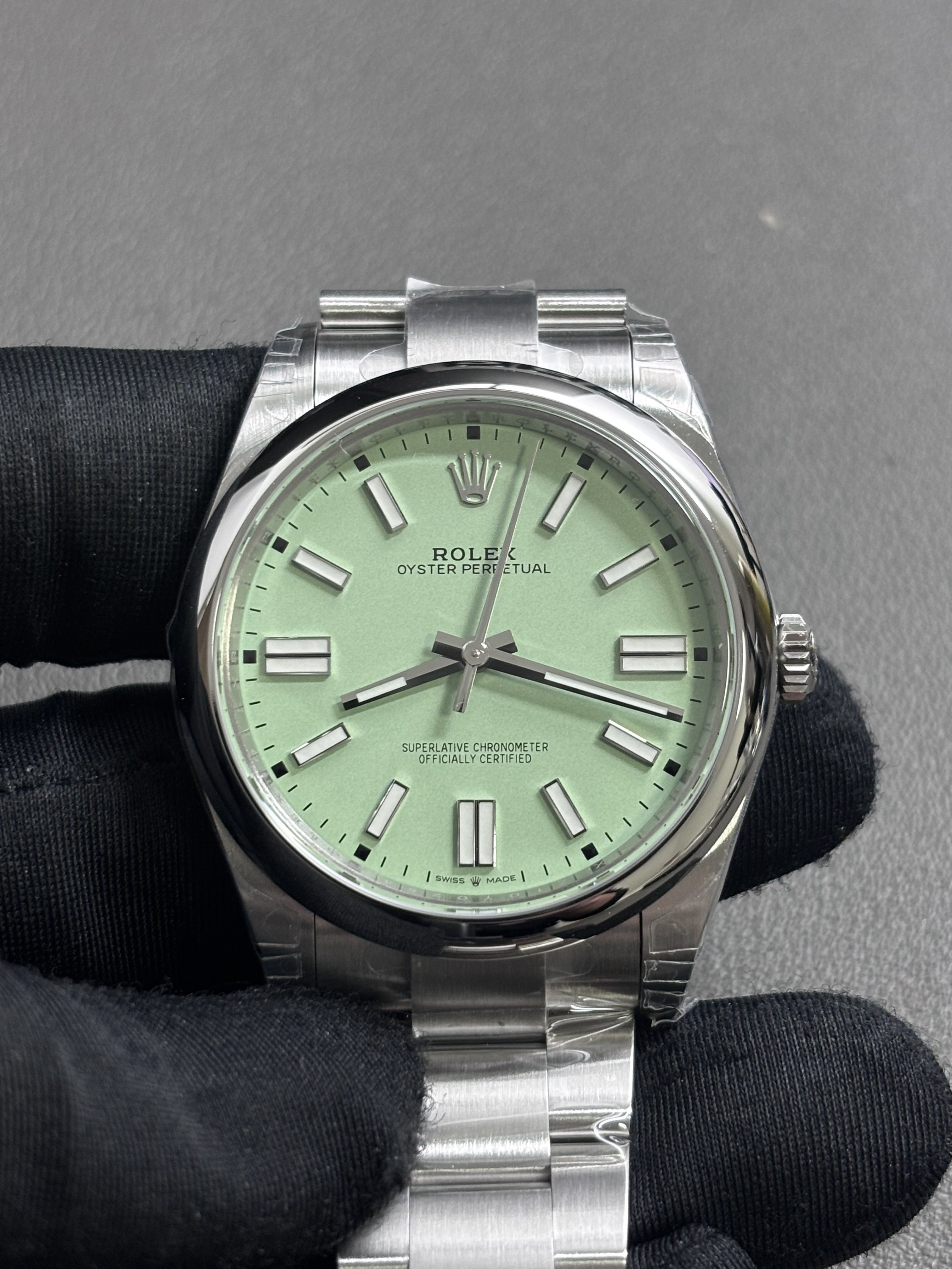 Rolex Oyster Perpetual Pistachio SunProtective 66