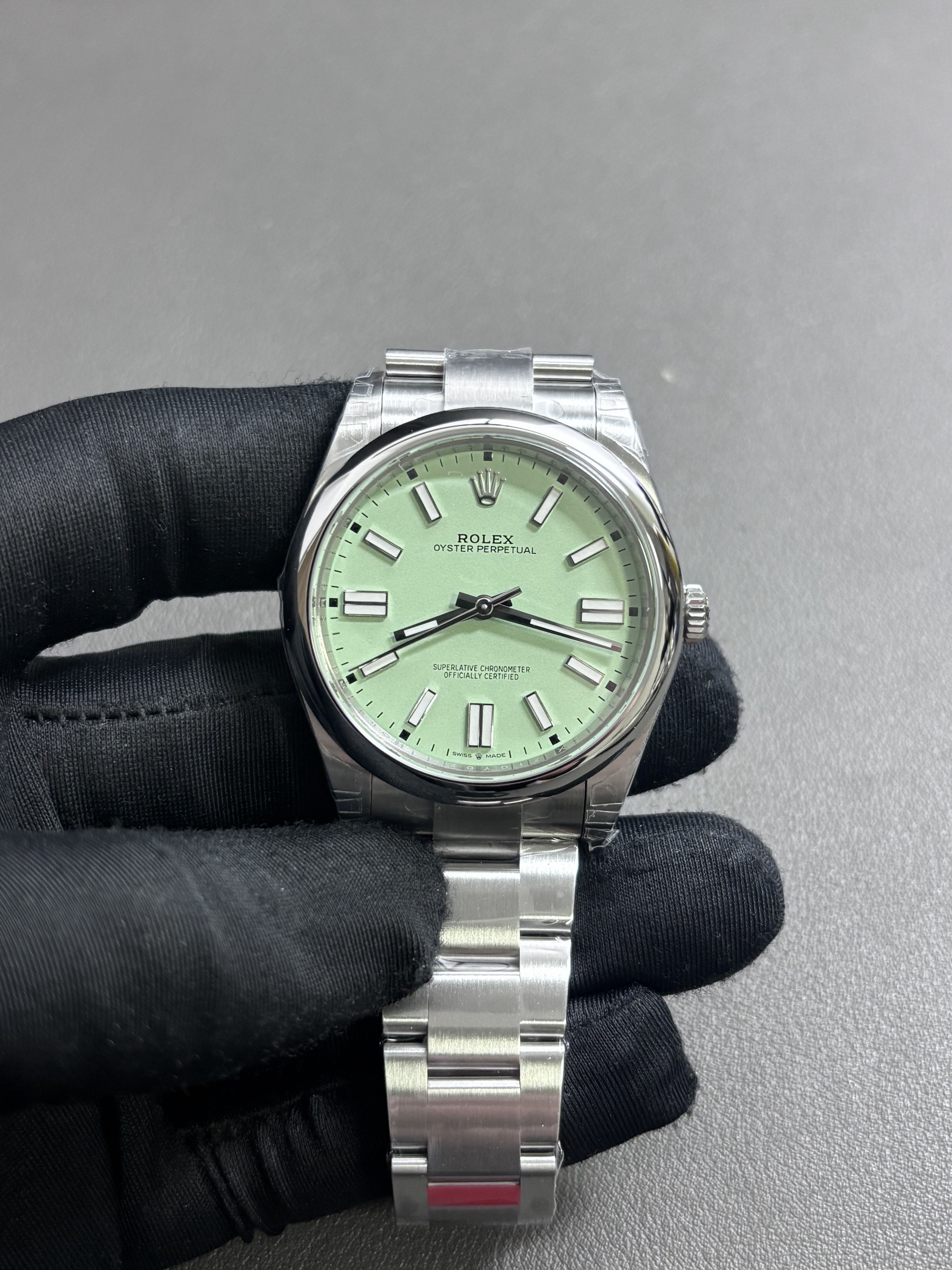 Rolex Oyster Perpetual Pistachio SunProtective 66