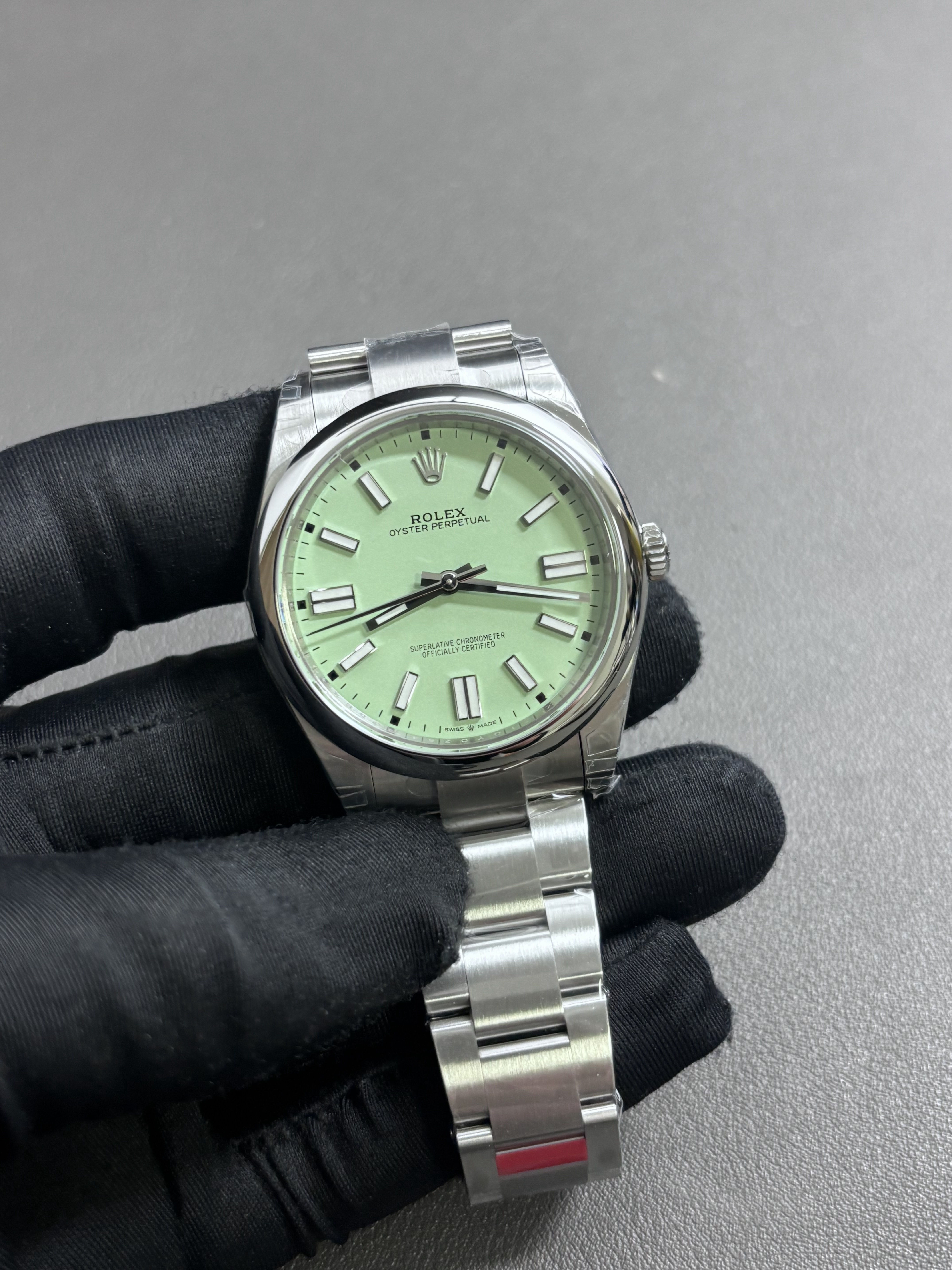 Rolex Oyster Perpetual Pistachio SunProtective 66