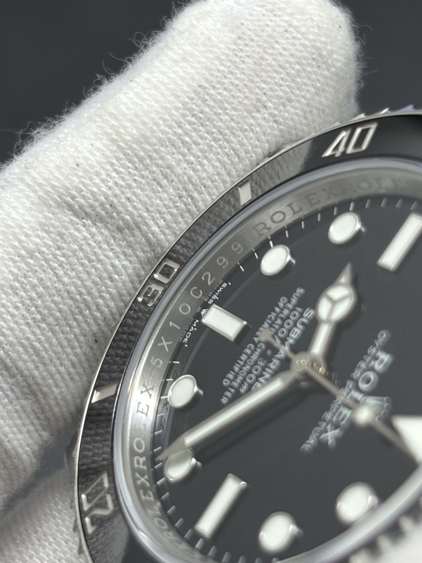 Rolex Oyster Perpetual Submariner No Date Black Dial Casual 54