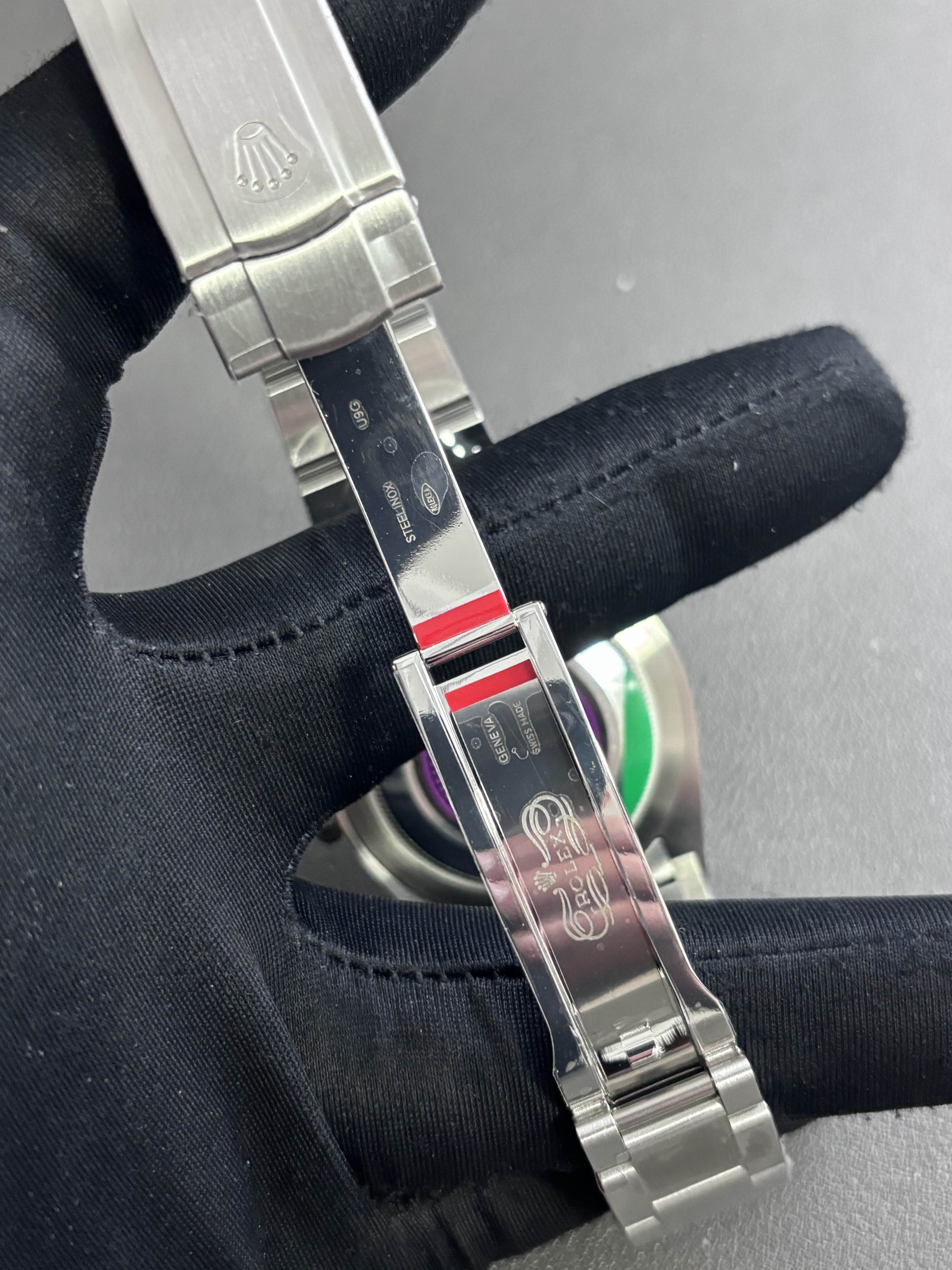Rolex Oyster Perpetual Tiffany Blue Dial Casual 65