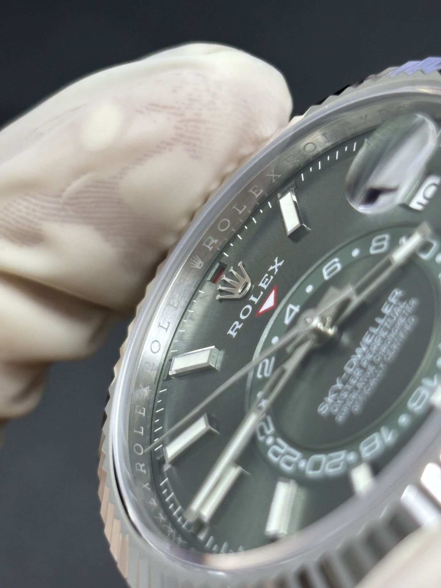 Rolex Sky-Dweller 42mm Green Dial Supportive 77