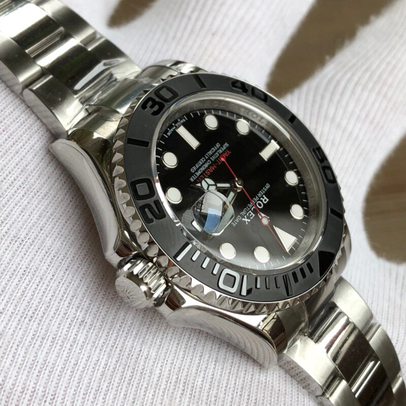 HighQuality Rolex Yacht-Master 42mm Black Dial Watch Ref 21