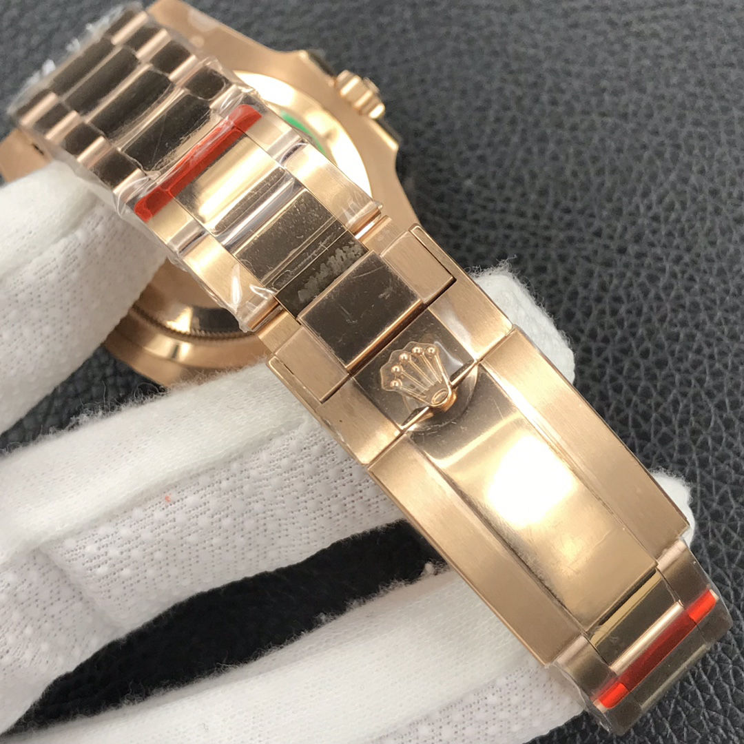 RootBeer GMT-Master II Watch 18kt Everose Gold Lightweight 28