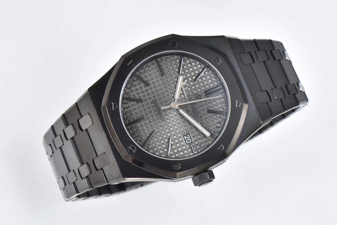 Practical Royal Oak 41mm Watch - PVD Black Stainless Steel 152
