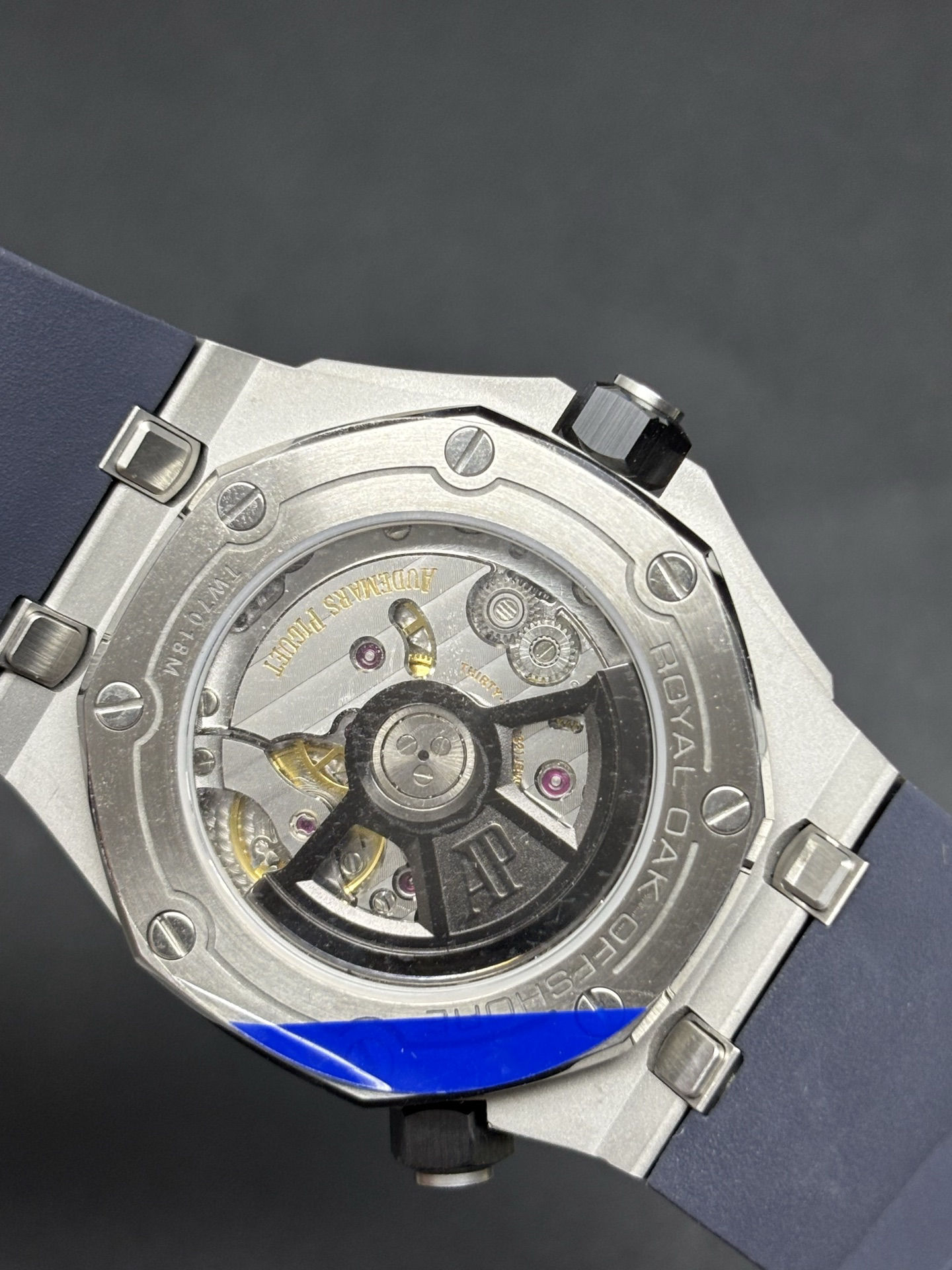 TechFriendly Royal Oak Offshore Diver 42mm Blue Rubber 145