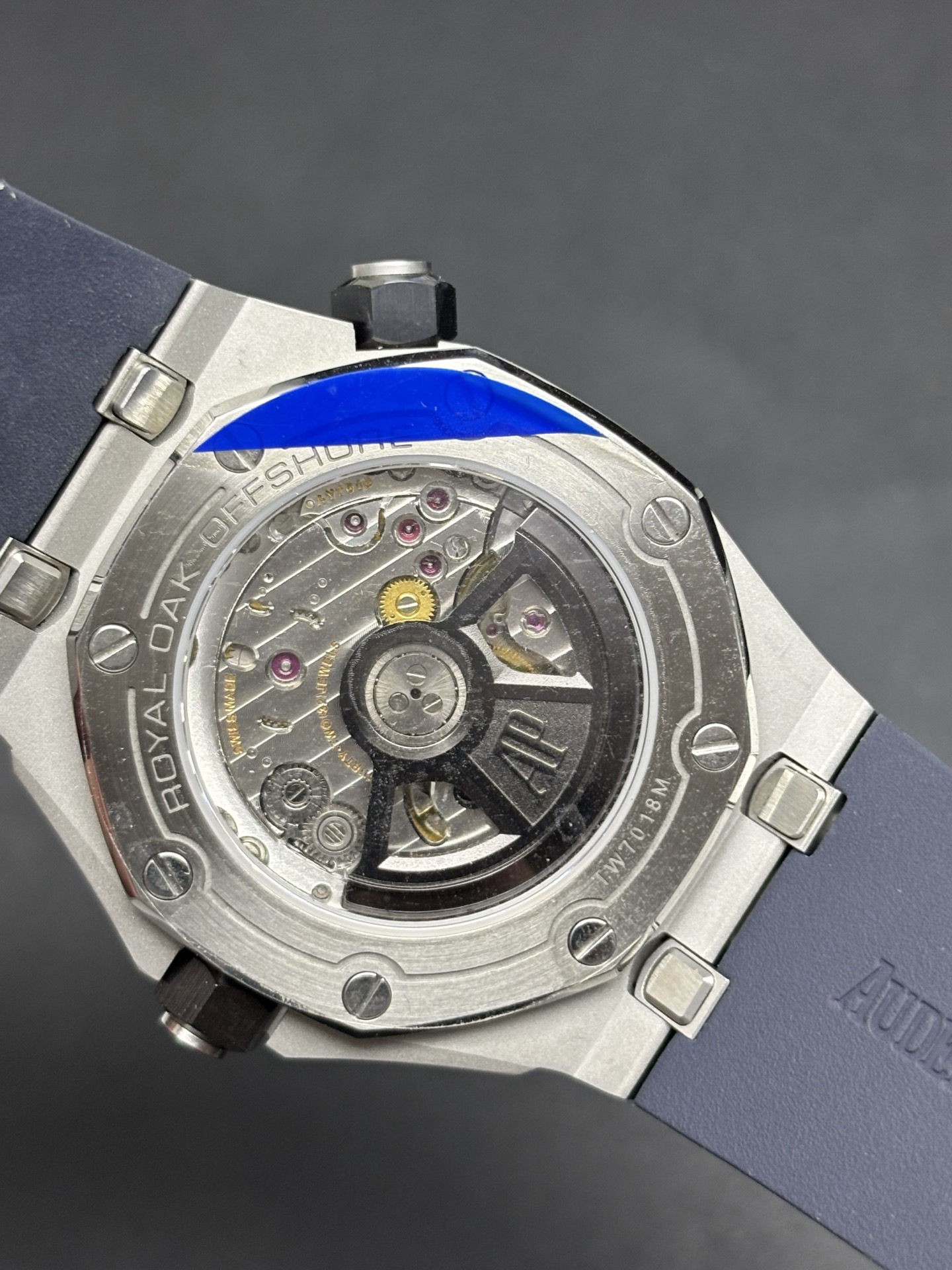 TechFriendly Royal Oak Offshore Diver 42mm Blue Rubber 145