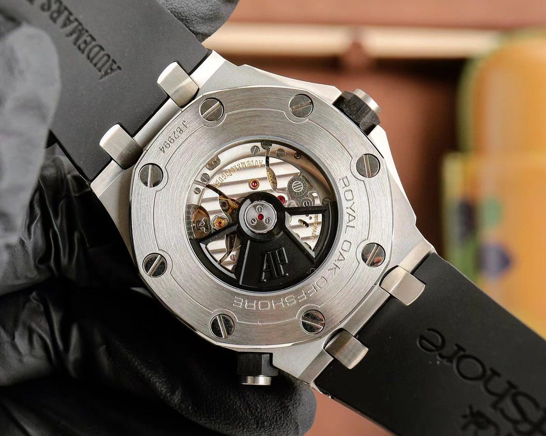 Affordable Royal Oak Offshore Diver 42mm Stainless Steel Black Rubber Strap 151