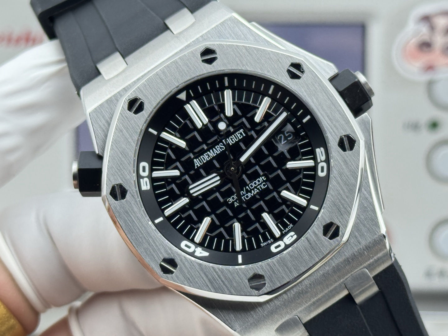 Youthful Royal Oak Offshore Diver Rubber Strap 146