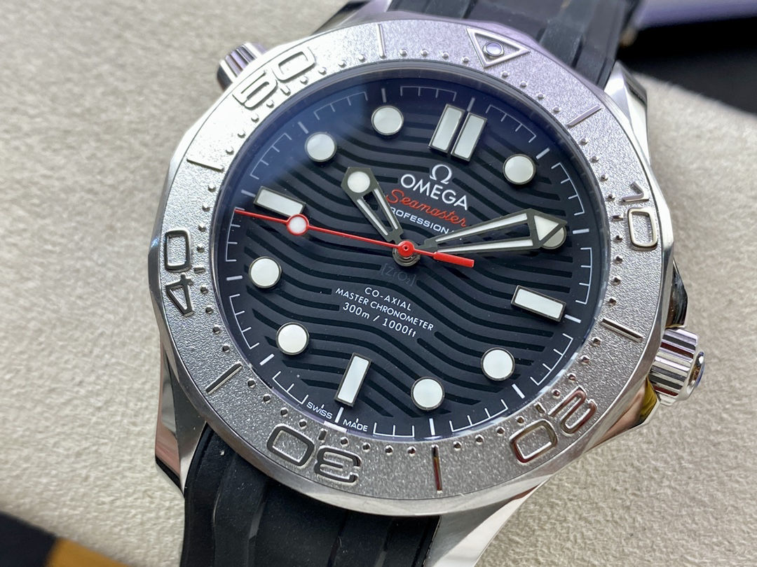 Premium Seamaster Diver 300M Nekton Edition Black Ceramic Dial 116