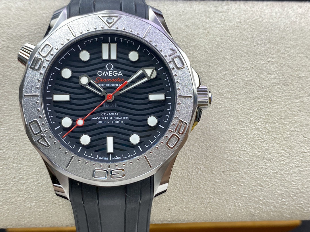Premium Seamaster Diver 300M Nekton Edition Black Ceramic Dial 116