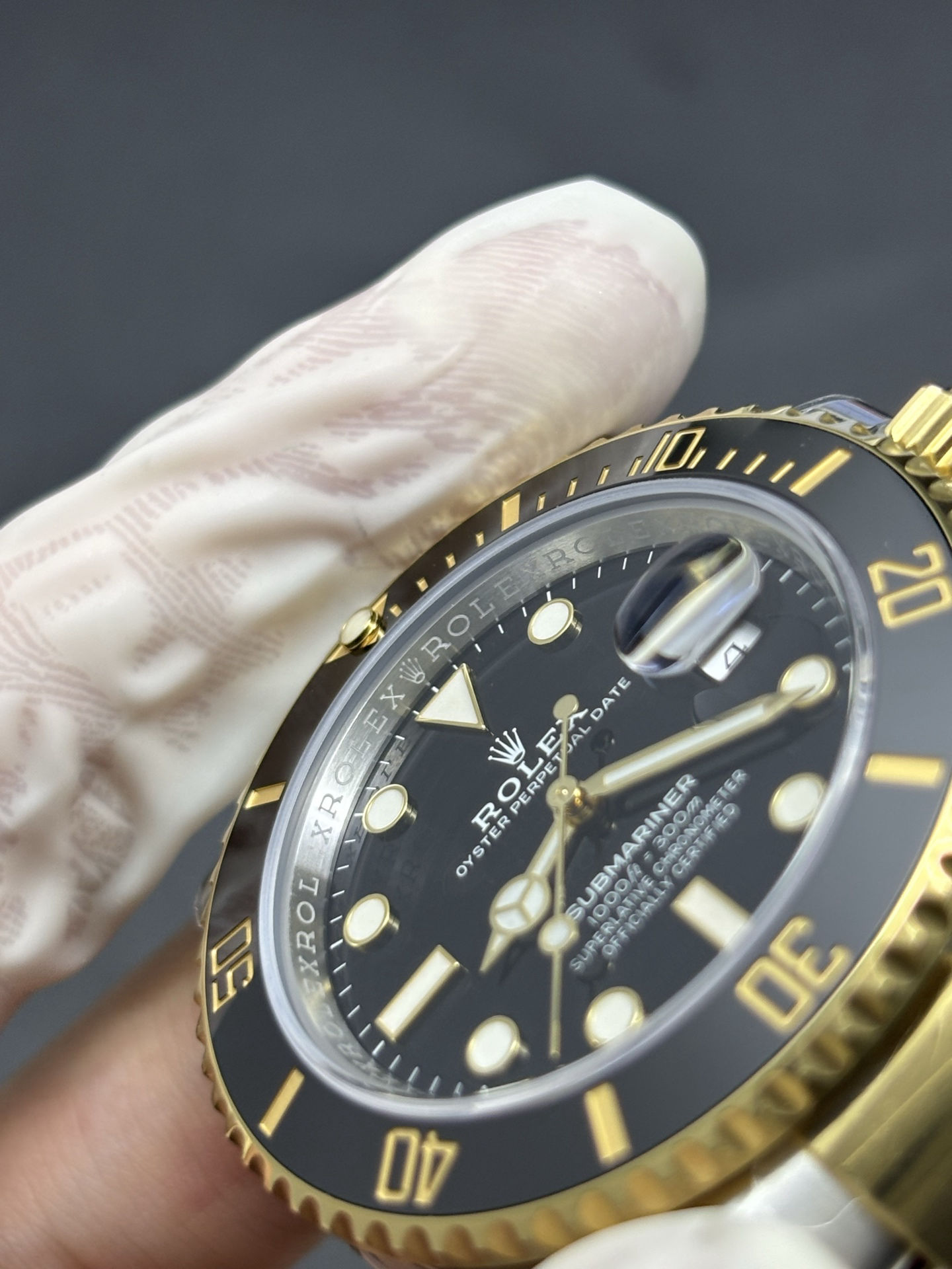 Submariner Date Yellow Gold Steel 41mm Black Dial 126613LN Affordable 36