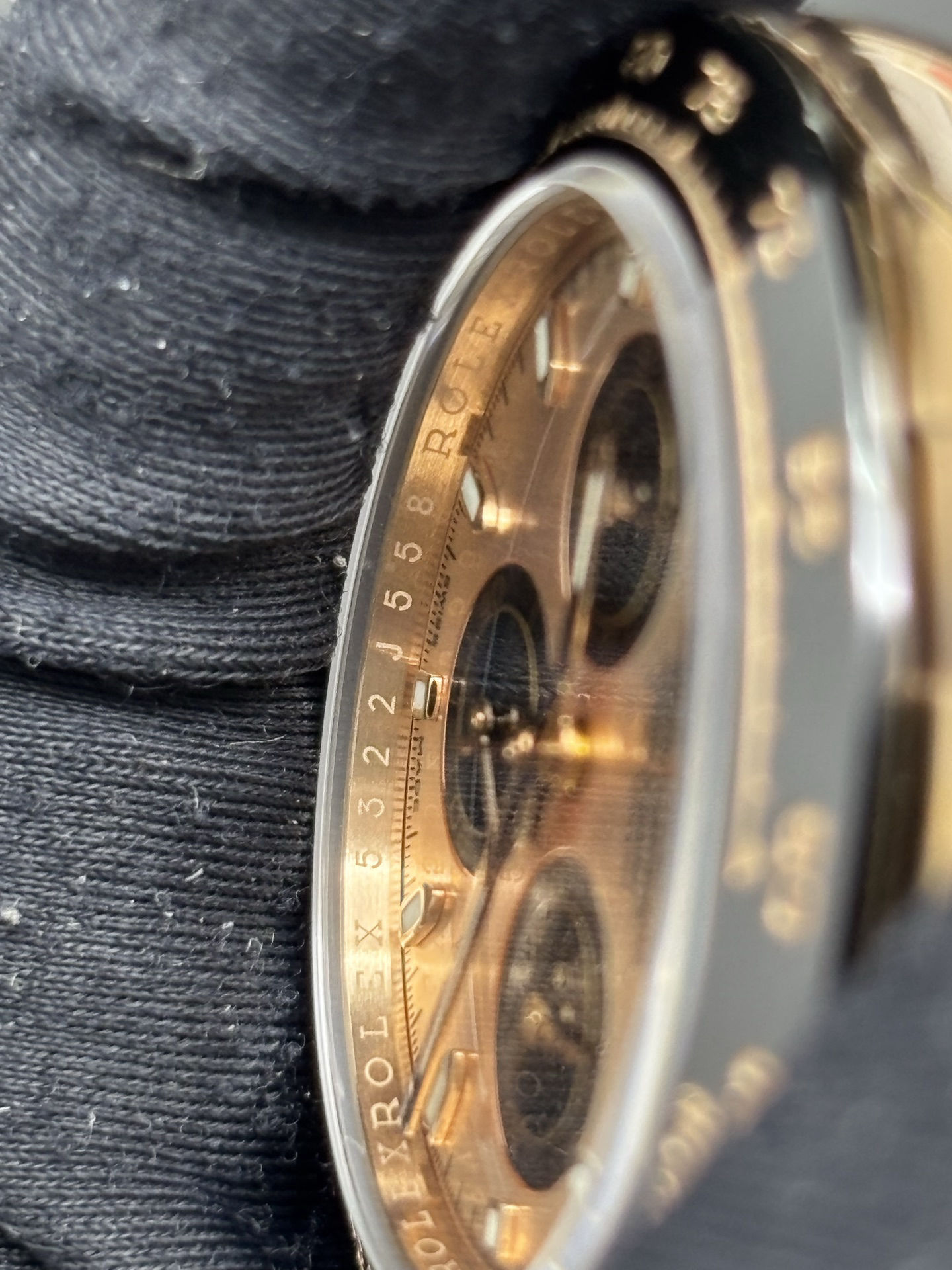 Sustainable Yellow Gold Daytona with Champagne Dial 1