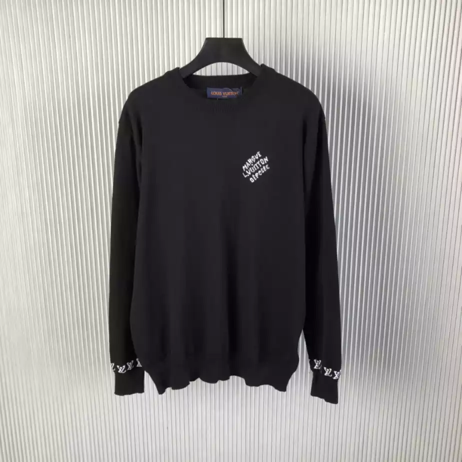 Affordable 322 Louis Vuitton Long-Sleeved Cotton Crewneck – SLV036
