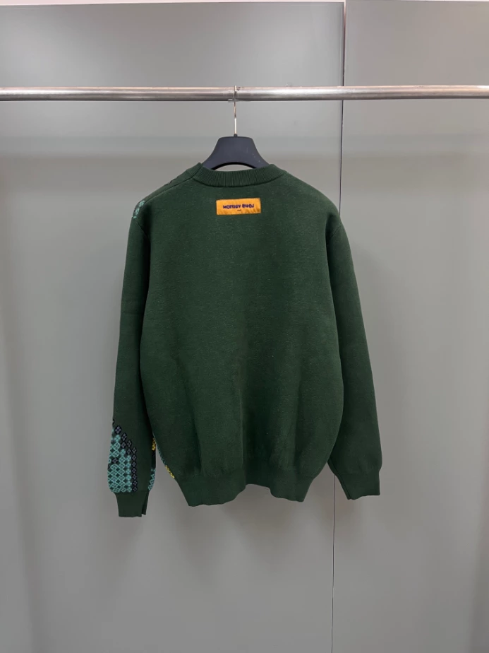 AllSeason 1444 Louis Vuitton Cotton Jacquard Crewneck – SLV060
