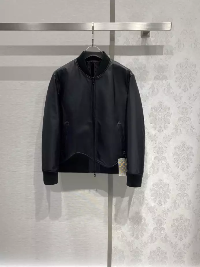 AllSeason 6843 Louis Vuitton Reversible Leather Nylon Blouson Jacket – LC014
