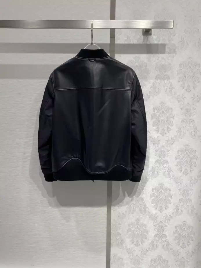 AllSeason 6843 Louis Vuitton Reversible Leather Nylon Blouson Jacket – LC014